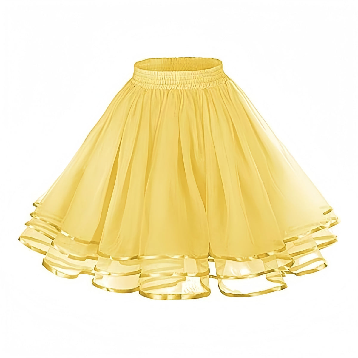 SSDH 3 Layers Puffy Tulle Petticoat Girls Tutu Skirts for Ballet Skirt