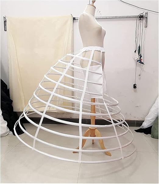SSDH Petticoat Women Victorian Bustle Cages Hoop Skirt Cage Skirt for Women