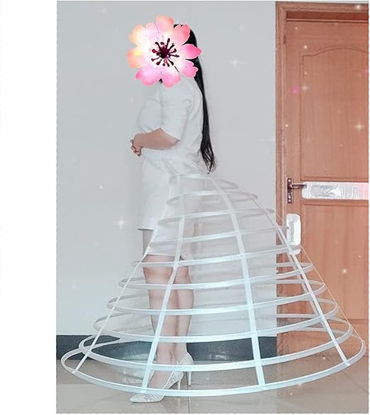 SSDH Petticoat Women Victorian Bustle Cages Hoop Skirt Cage Skirt for Women