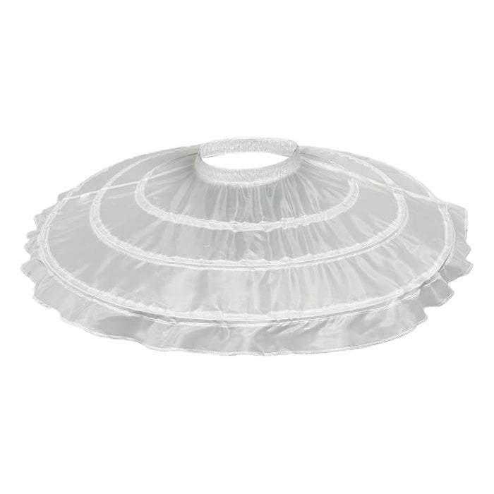 SSDH 3 Hoops Wedding Petticoats for Short Dress Ballet Skirt