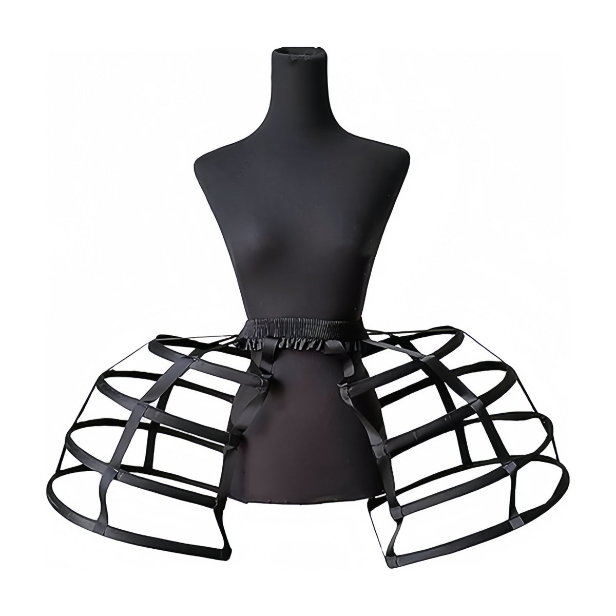 SSDH Satin Cutout Four-Layer Bilateral Bird Cage Fishbone Crinoline Cosplay Violence Lolita Crinoline