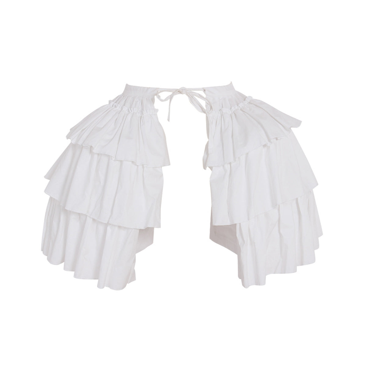 SSDH Baroque Pannier Petticoat Rococo Bustle Hoops Ruffled Cages Skirt Cosplay Lolita Underskirt Crinoline for Women