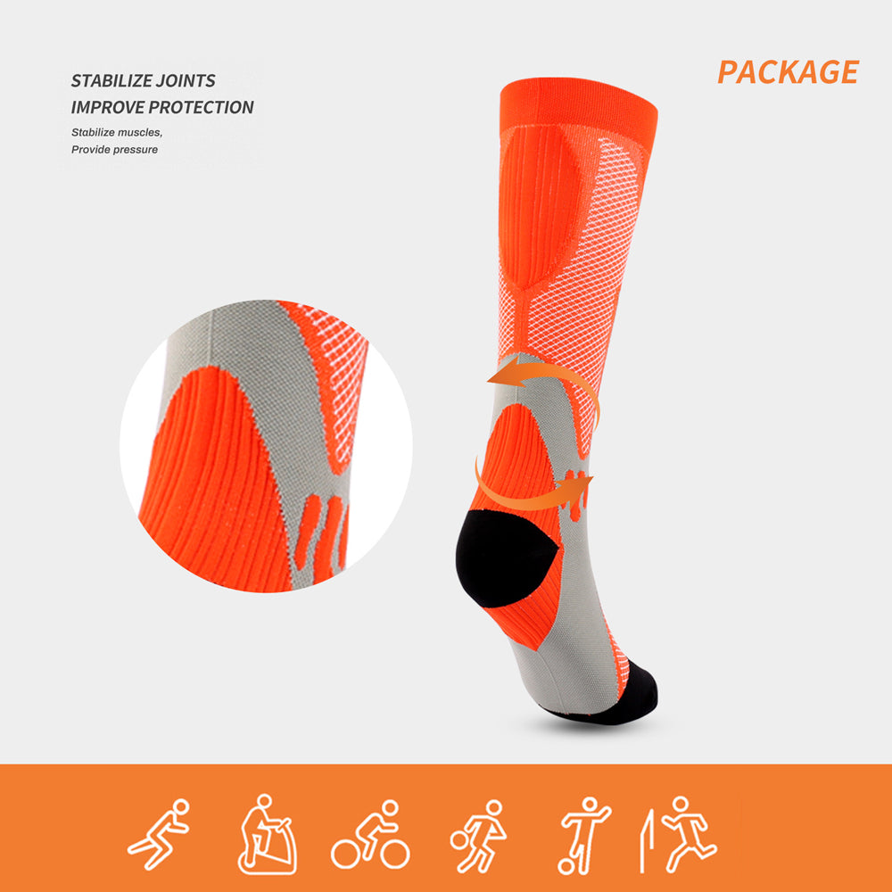 SSDH Compression Socks for Men & Women (20-30 mmHg) , is Best Support for Running,Nurses,Cycling.