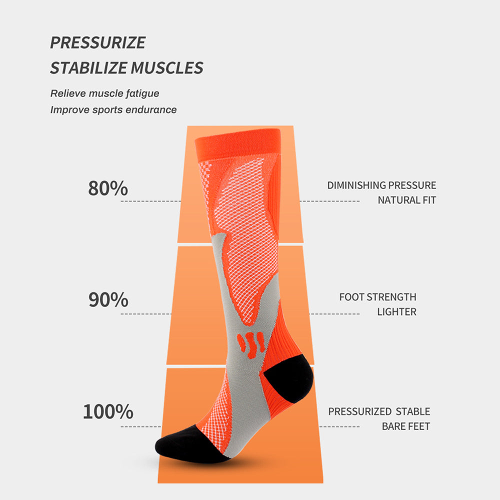 SSDH Compression Socks for Men & Women (20-30 mmHg) , is Best Support for Running,Nurses,Cycling.