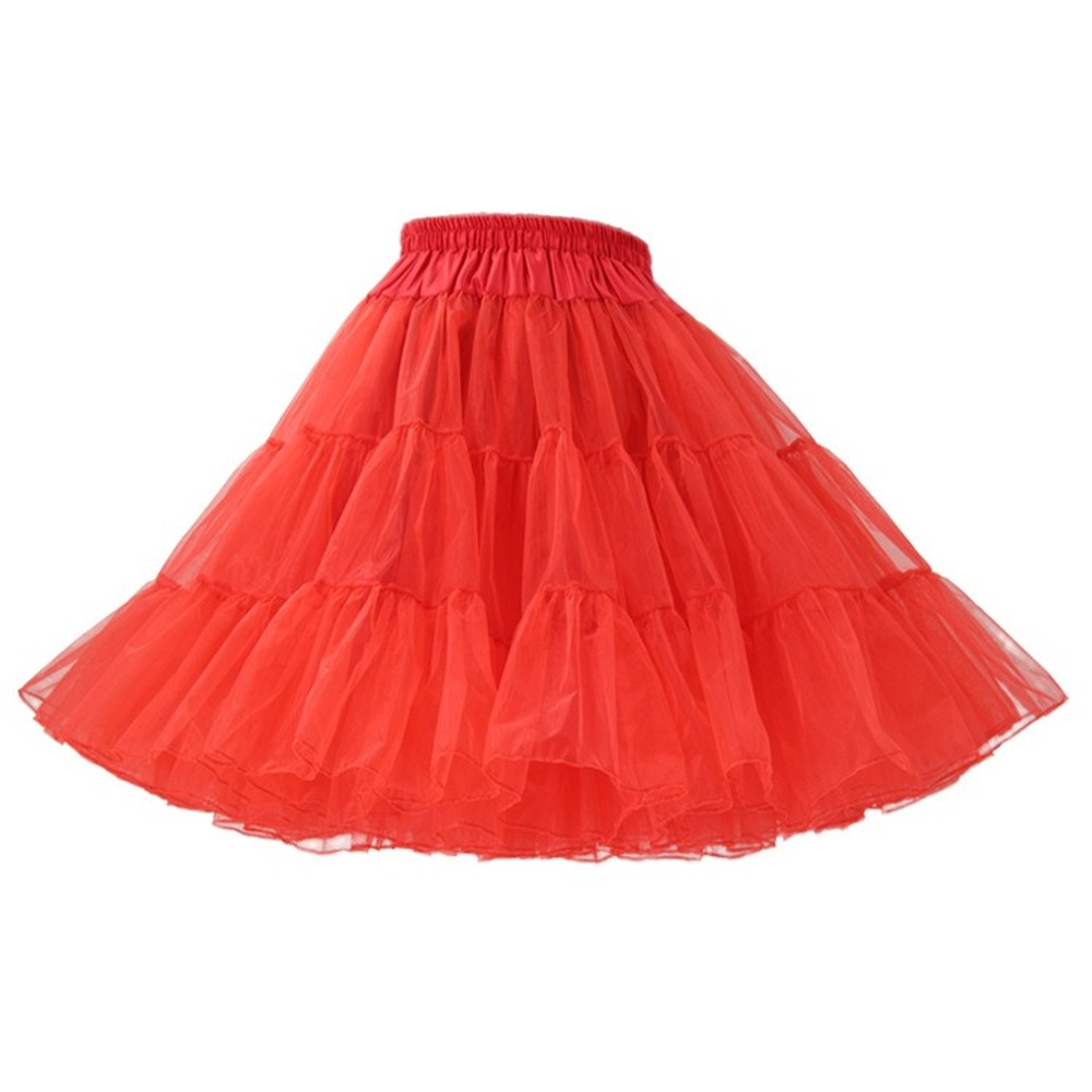 SSDH 3-Layered Pleated Lolita Tulle Petticoat Tutu Puffy Party Cosplay Princess Underskirt