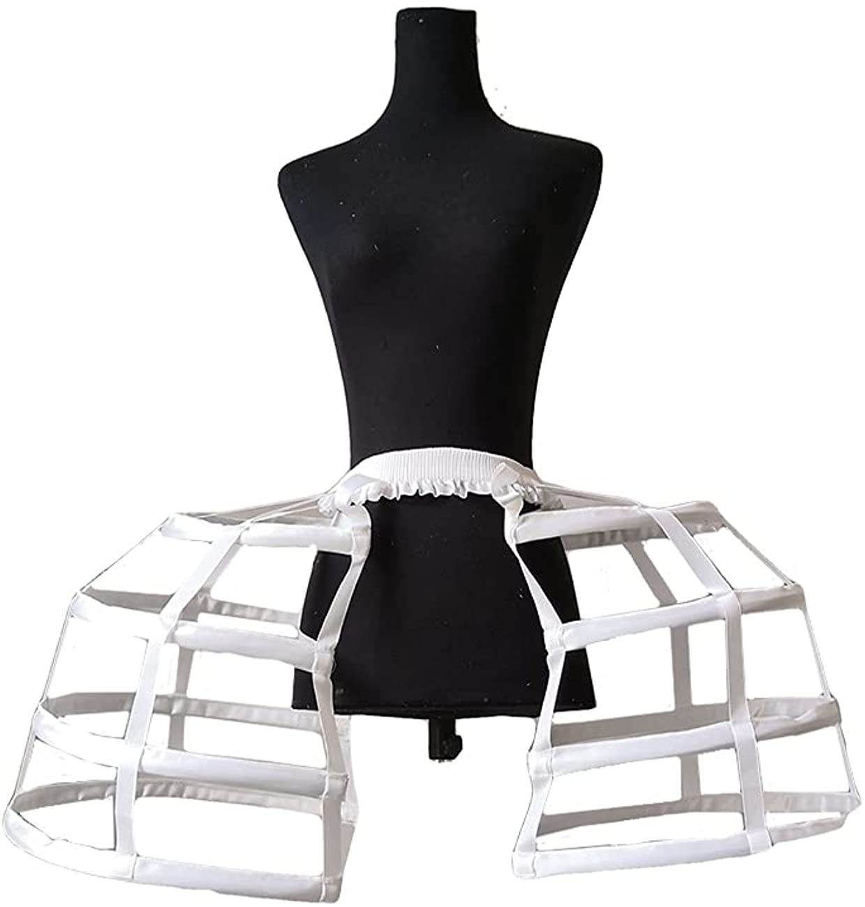 SSDH Satin Cutout Four-Layer Bilateral Bird Cage Fishbone Crinoline Cosplay Violence Lolita Crinoline