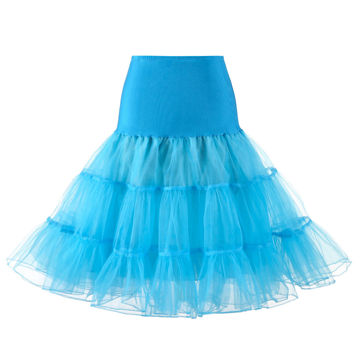 SSDH 50s Petticoat Skirt Rockabilly Dress Crinoline Underskirts for Women