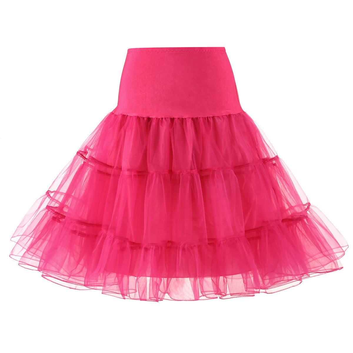 SSDH 50s Petticoat Skirt Rockabilly Dress Crinoline Underskirts for Women