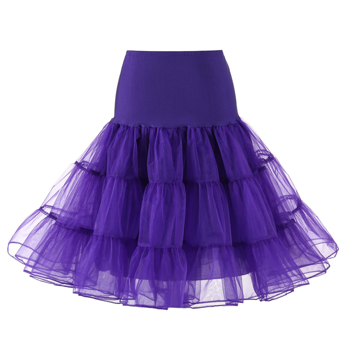 SSDH 50s Petticoat Skirt Rockabilly Dress Crinoline Underskirts for Women