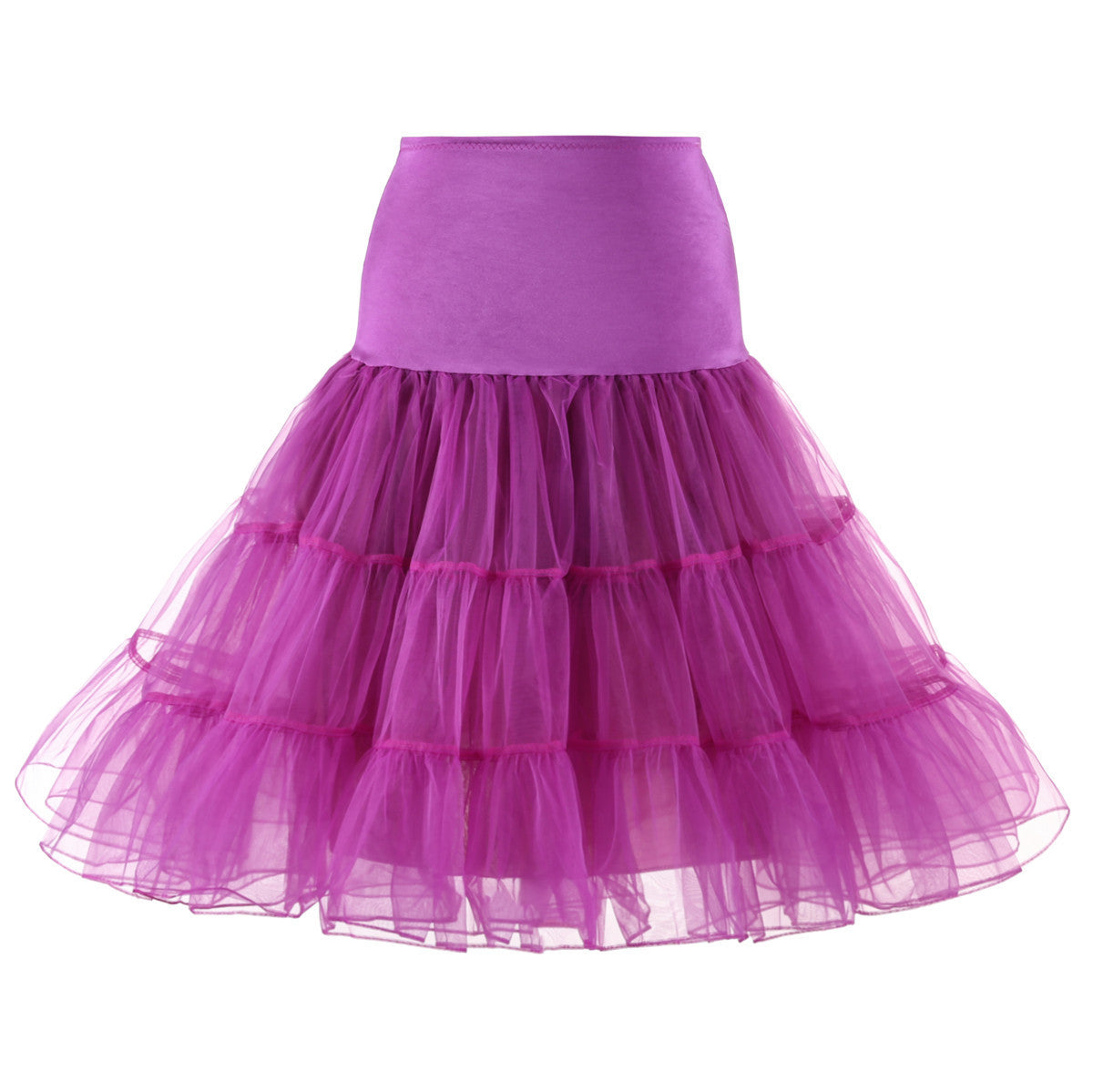 SSDH 50s Petticoat Skirt Rockabilly Dress Crinoline Underskirts for Women