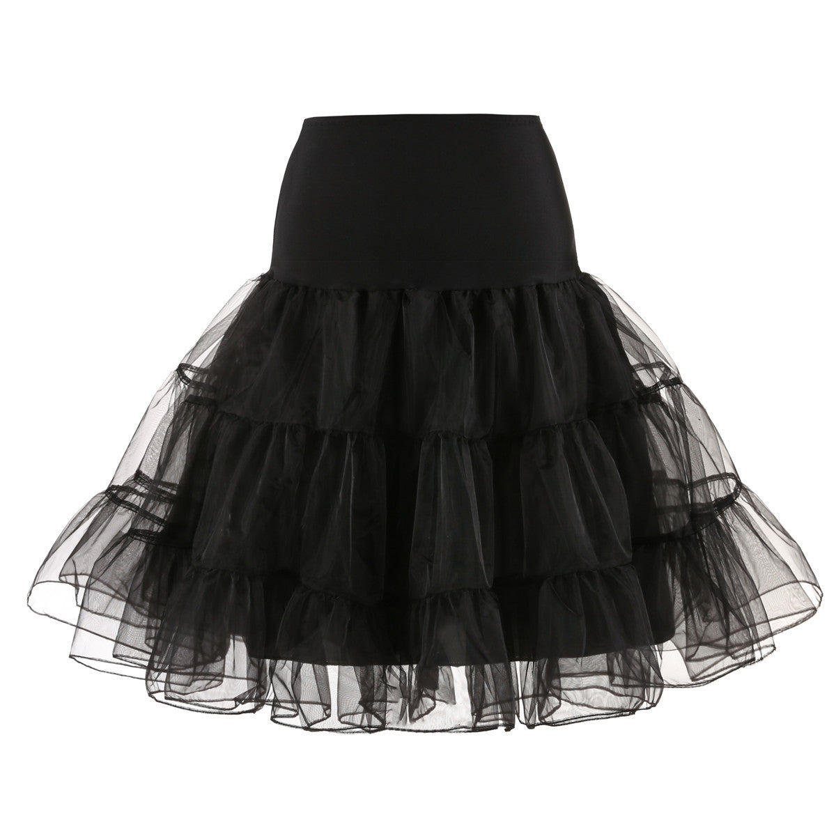 SSDH 50s Petticoat Skirt Rockabilly Dress Crinoline Underskirts for Women