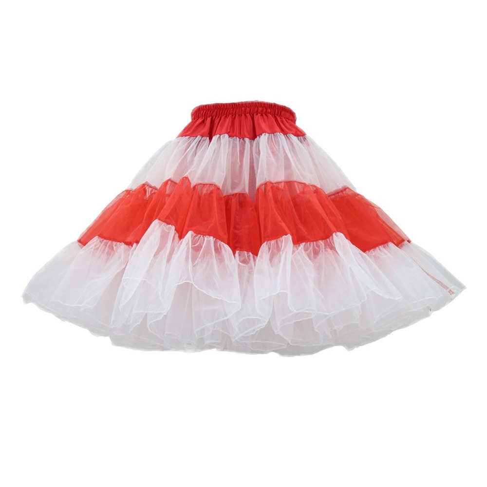 SSDH 3-Layered Pleated Lolita Tulle Petticoat Tutu Puffy Party Cosplay Princess Underskirt