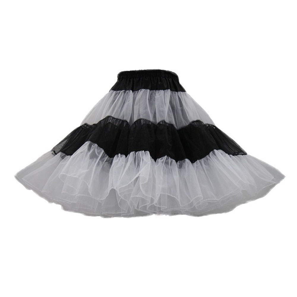 SSDH 3-Layered Pleated Lolita Tulle Petticoat Tutu Puffy Party Cosplay Princess Underskirt